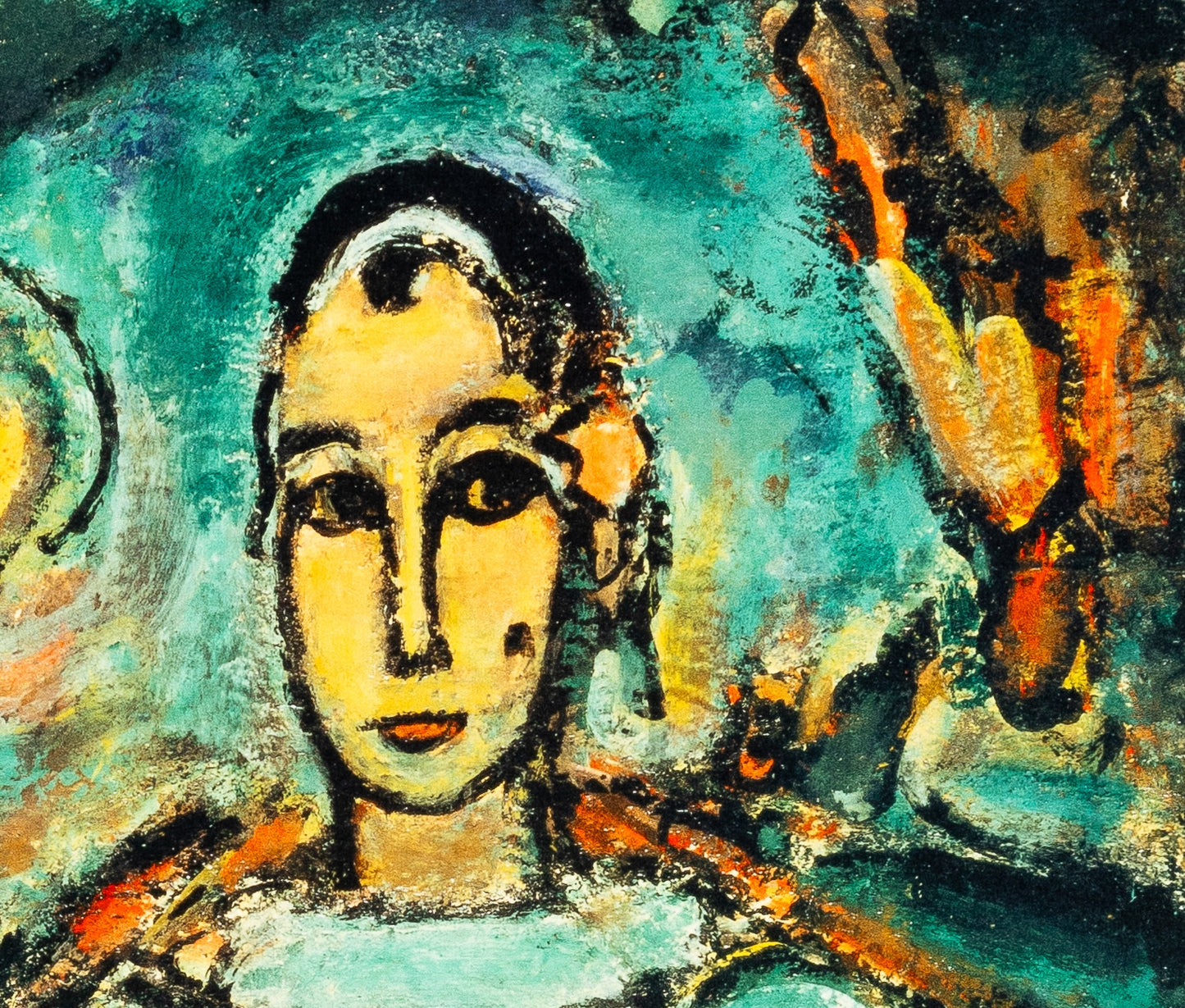 Georges ROUAULT : Pierrot le clown - Lithographie