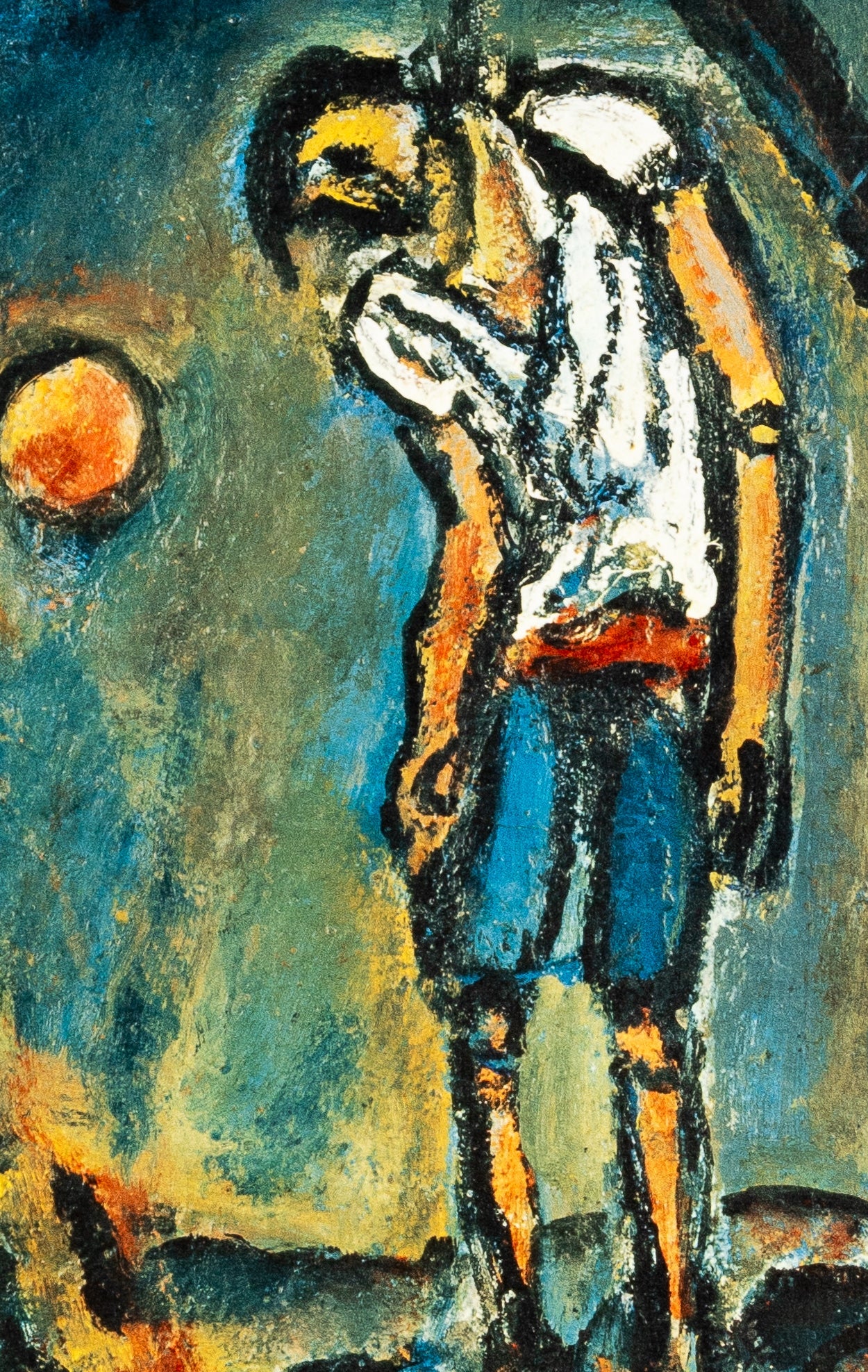 Georges ROUAULT : Le pendu - Lithographie