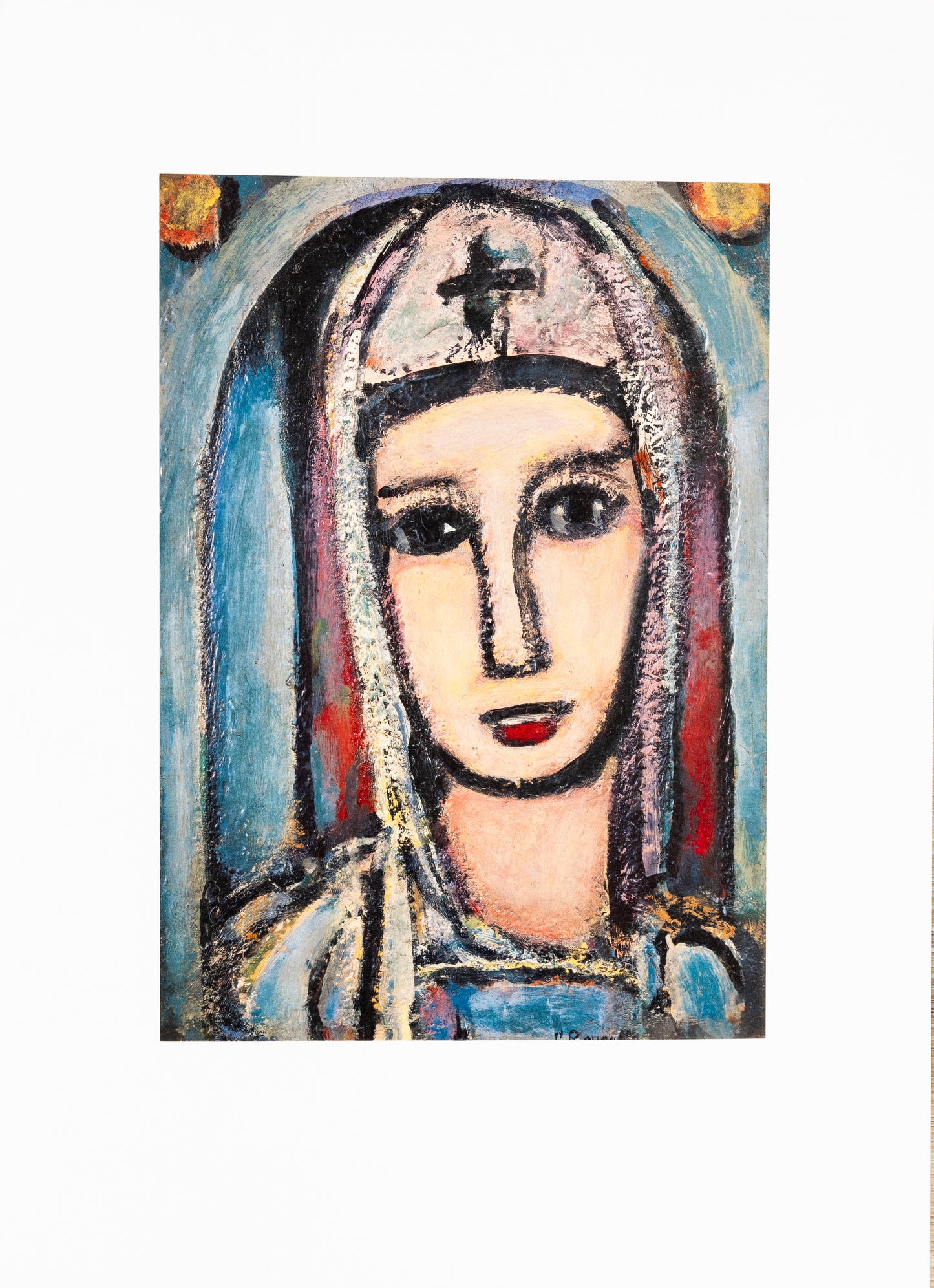 Georges ROUAULT : Sainte Véronique - Lithographie