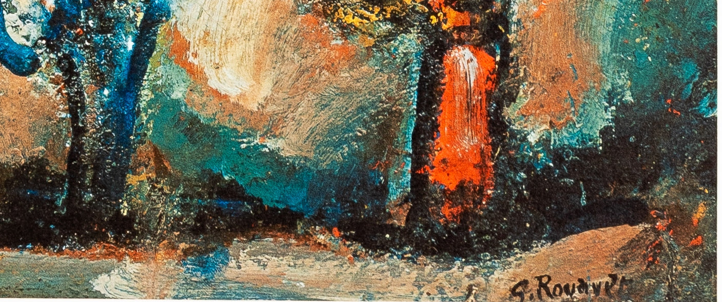 Georges ROUAULT : Fuite en Egypte - Lithographie signée