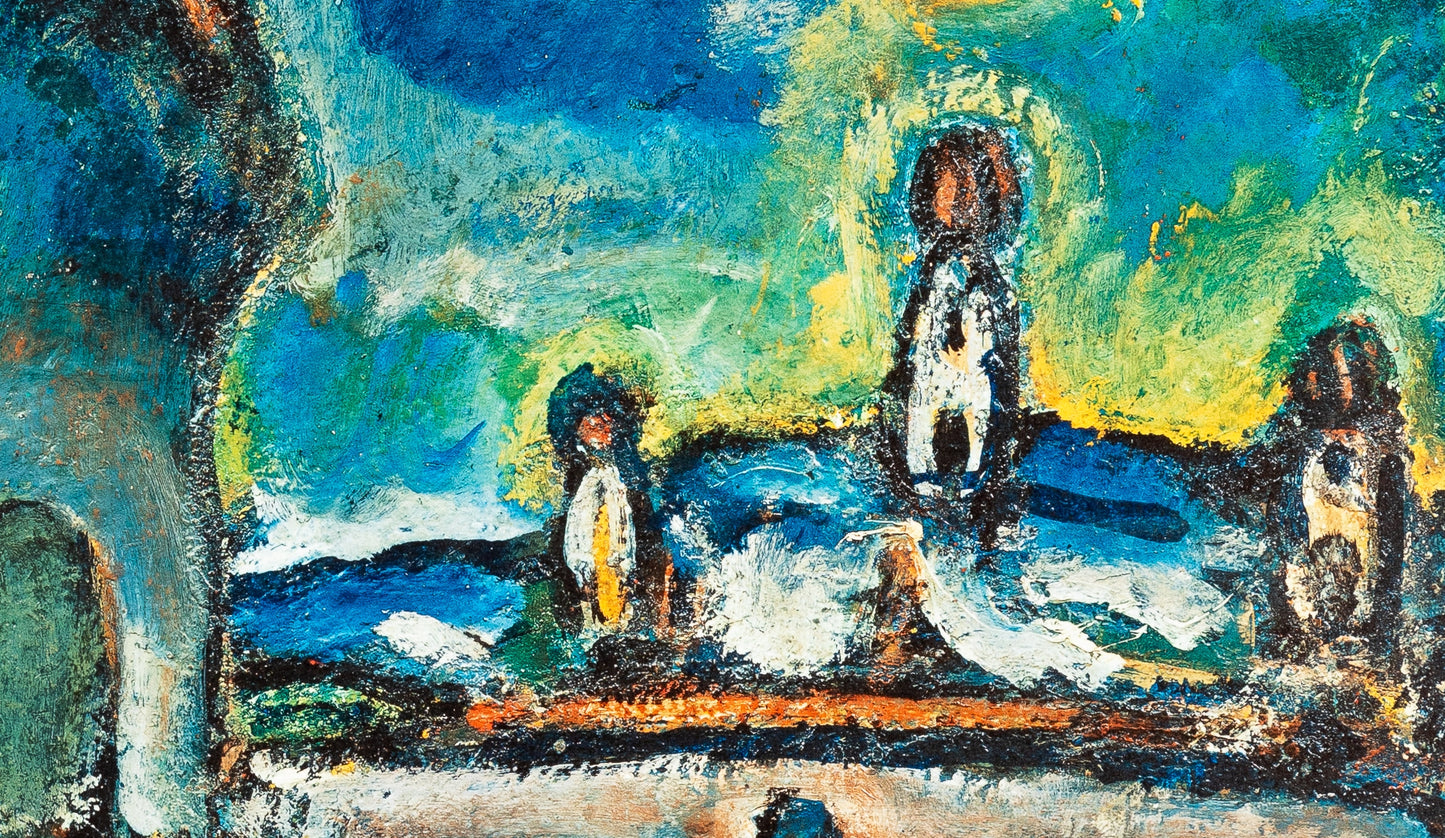 Georges ROUAULT : Fuite en Egypte - Lithographie signée