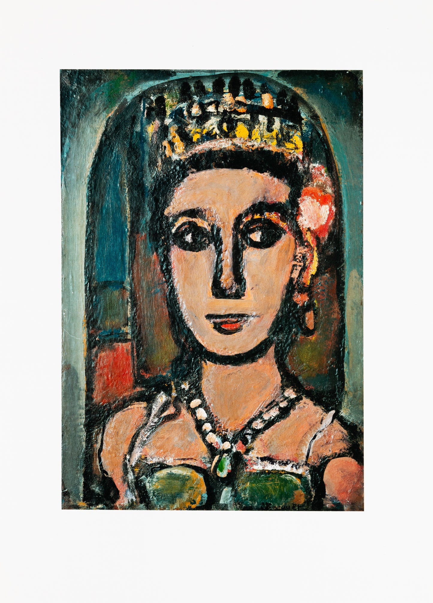 Georges ROUAULT : Teresina - Lithographie