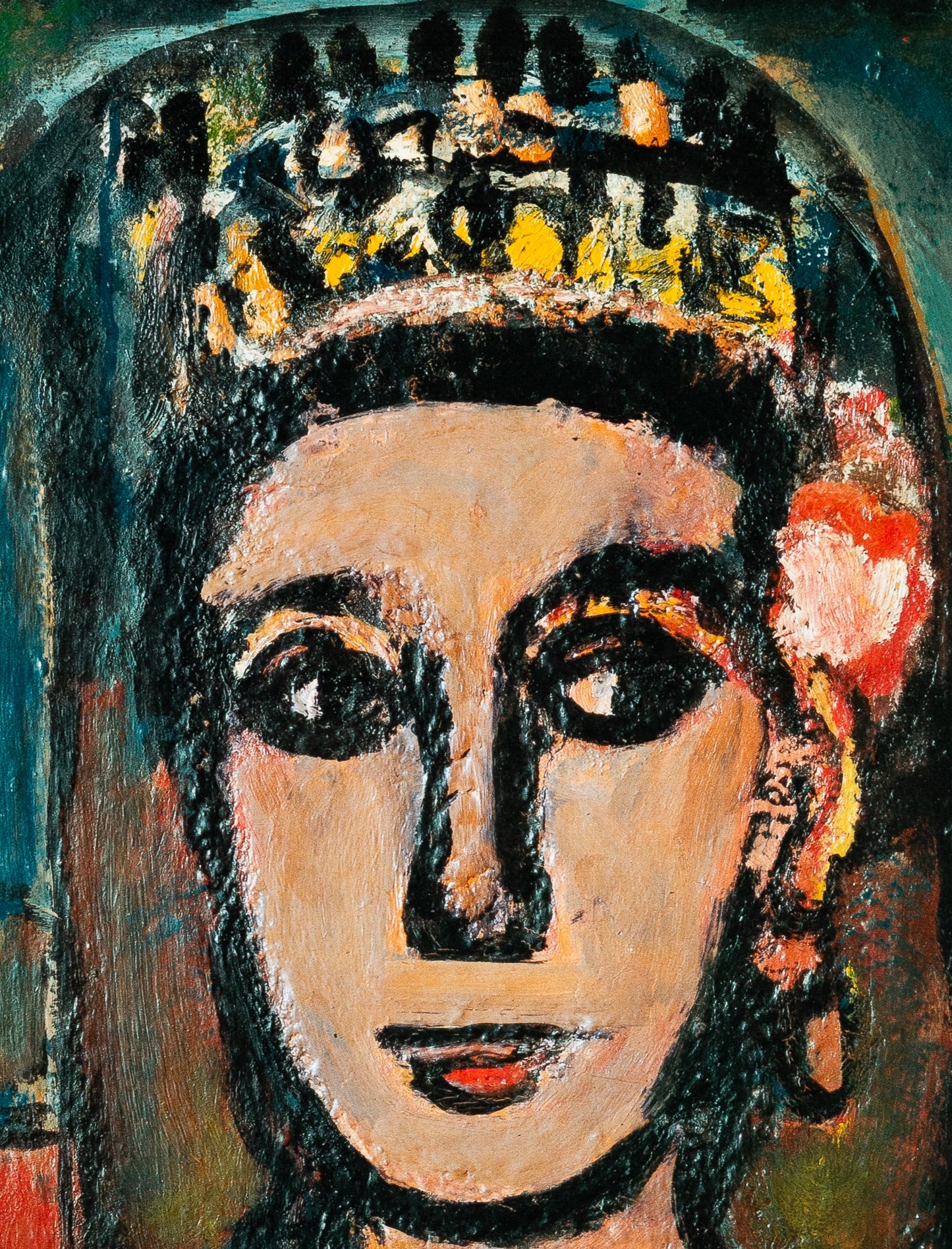 Georges ROUAULT : Teresina - Lithographie