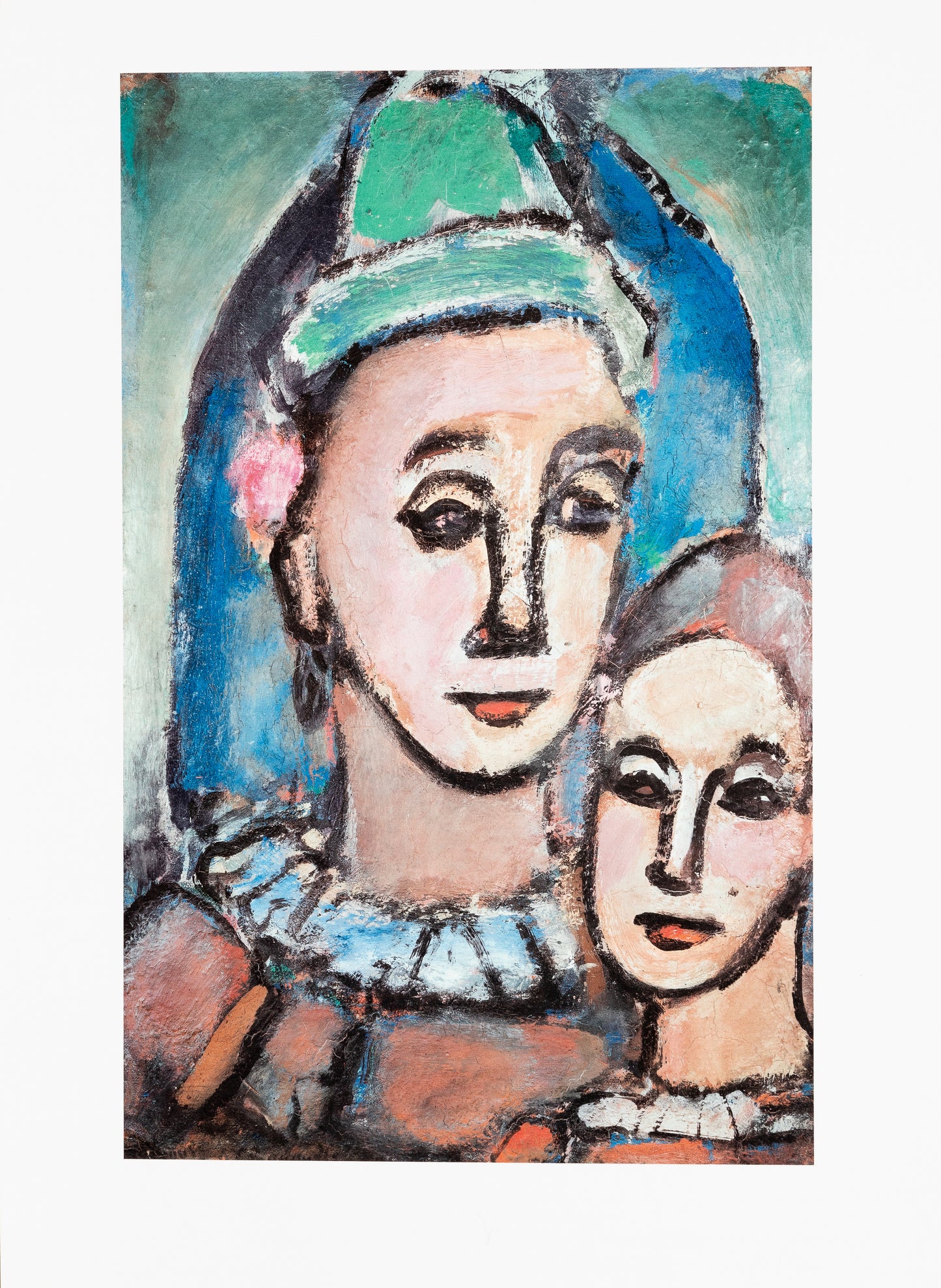 Georges ROUAULT: The two brothers - Lithograph
