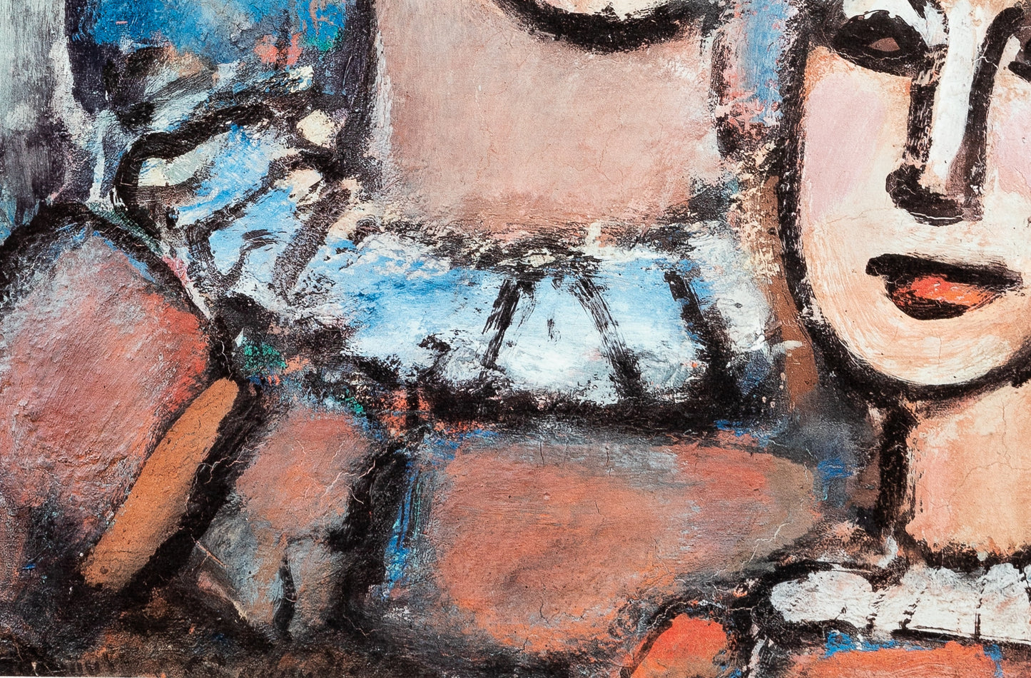 Georges ROUAULT: The two brothers - Lithograph