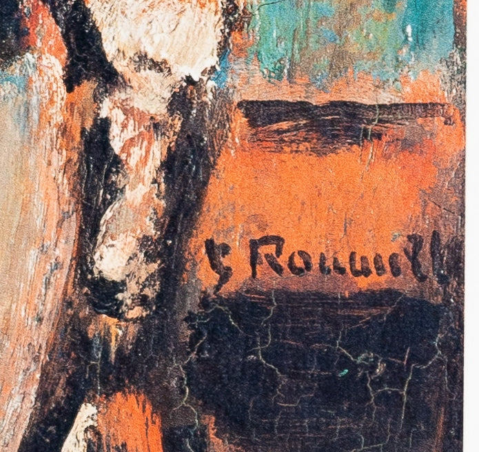 Georges ROUAULT: Pierrot the clown - Signed lithograph