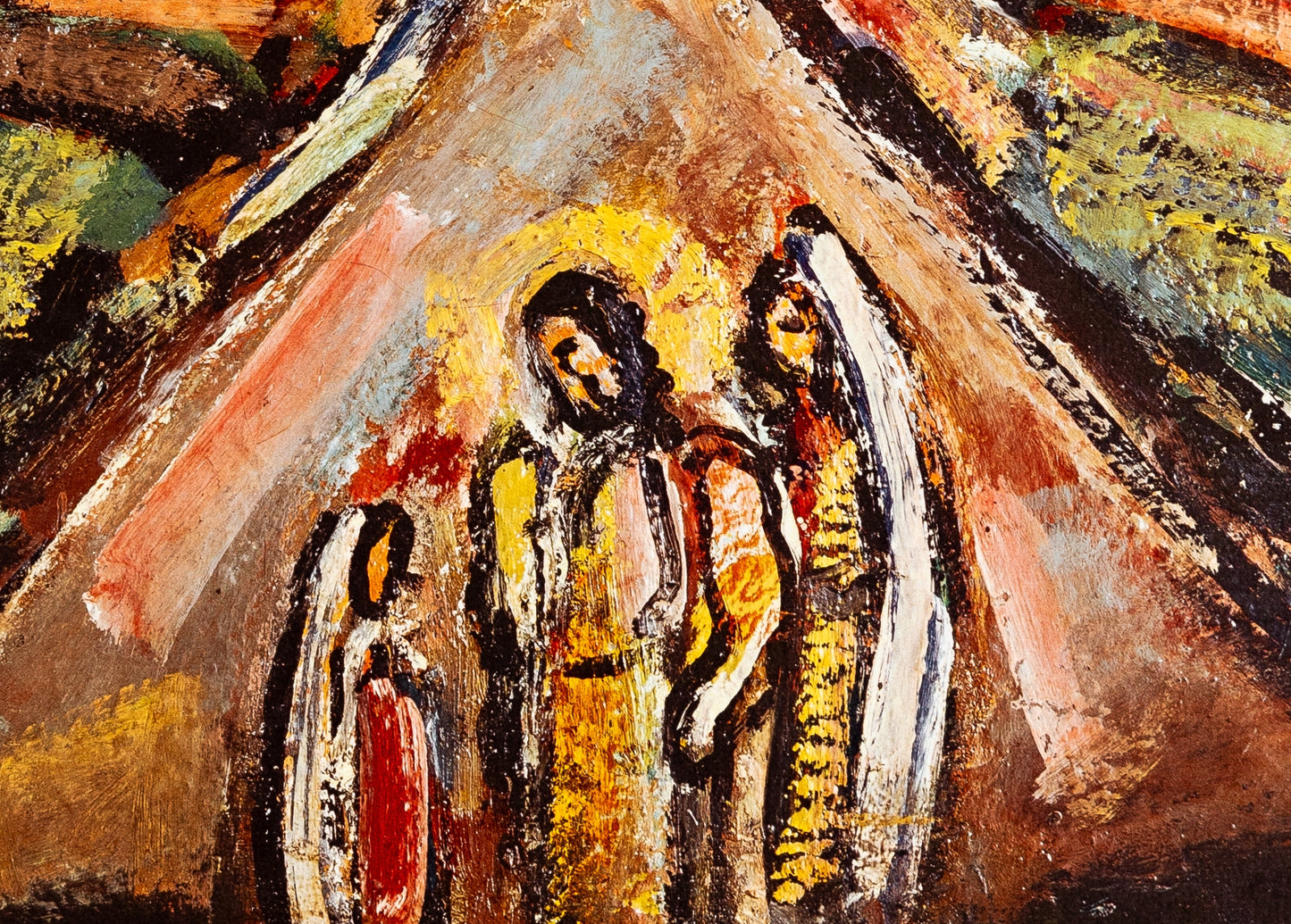 Georges ROUAULT : Le Crépuscule - Lithographie