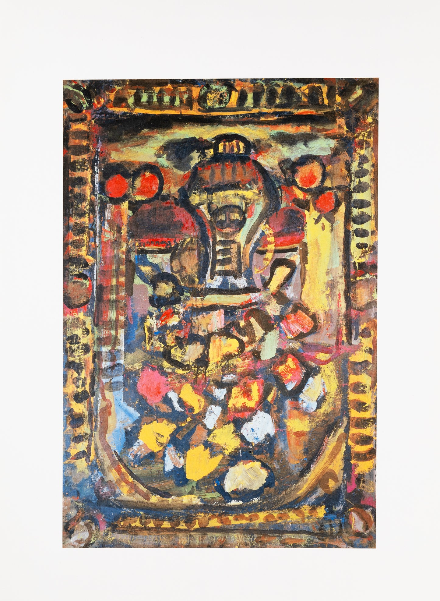 Georges ROUAULT: The bouquet of Tulips - Signed lithograph