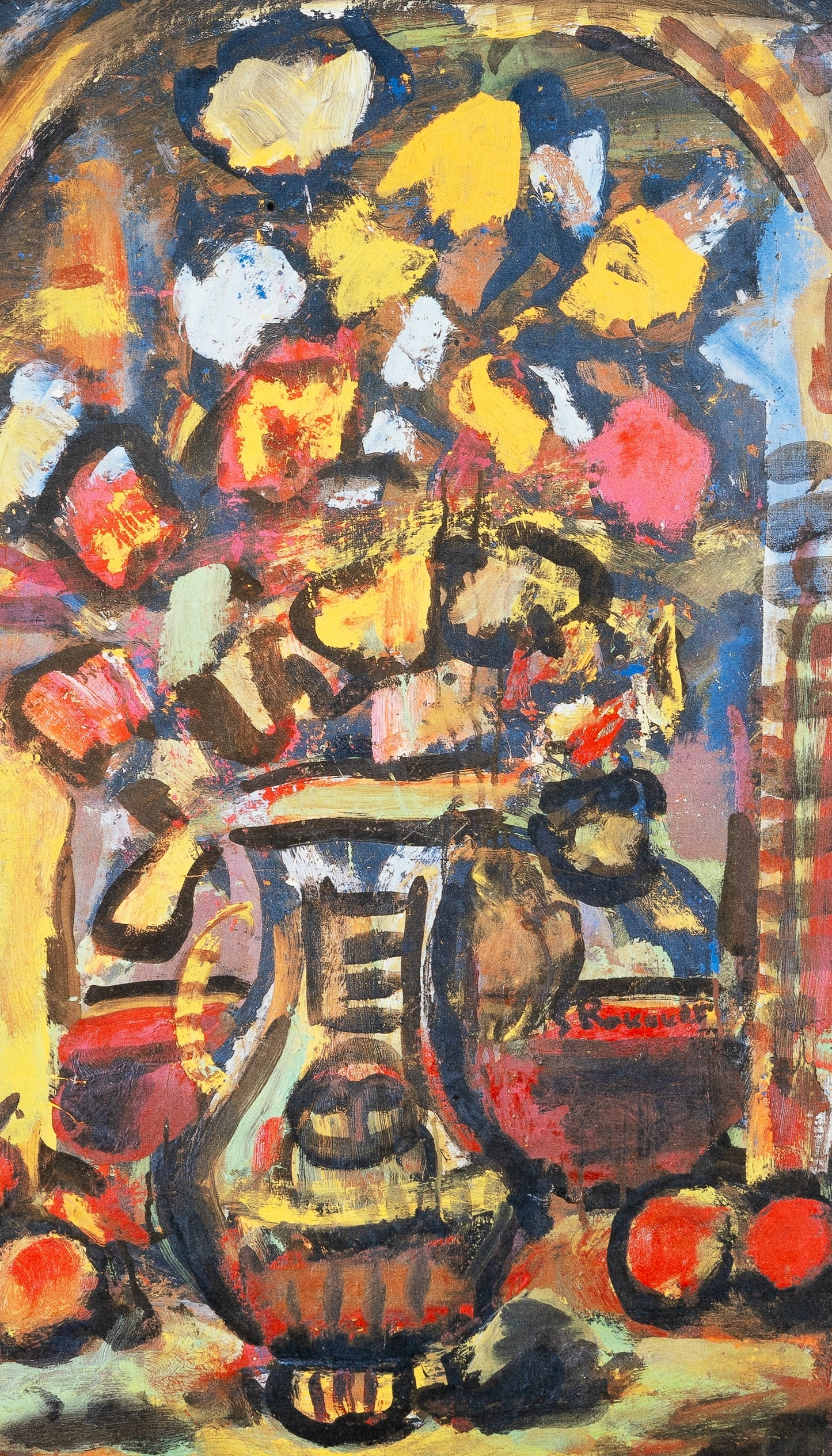 Georges ROUAULT: The bouquet of Tulips - Signed lithograph