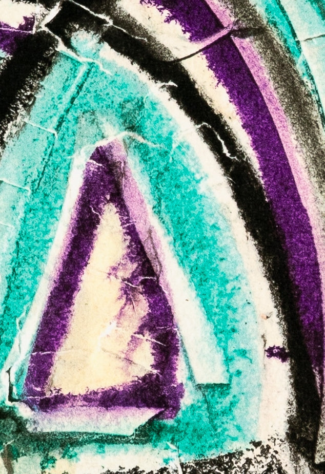 Umberto MASTROIANNI: La Reina de Saba, litografía firmada