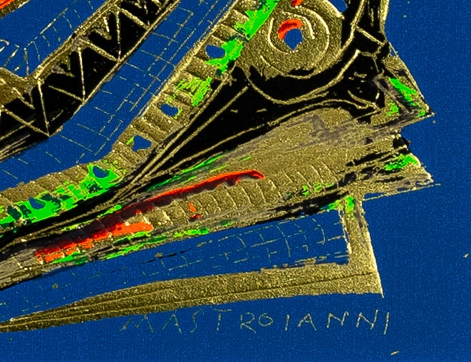 Umberto MASTROIANNI : Arabesques - Lithographie signée