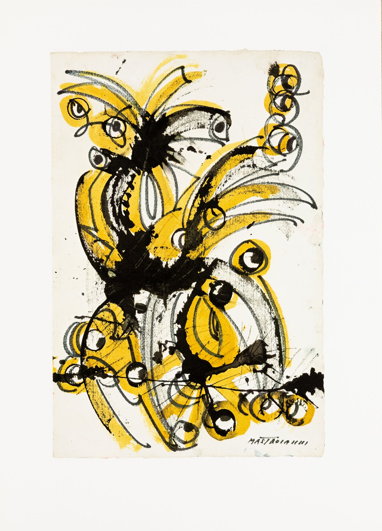 Umberto MASTROIANNI : Le jour de la sibylle - Lithographie signée