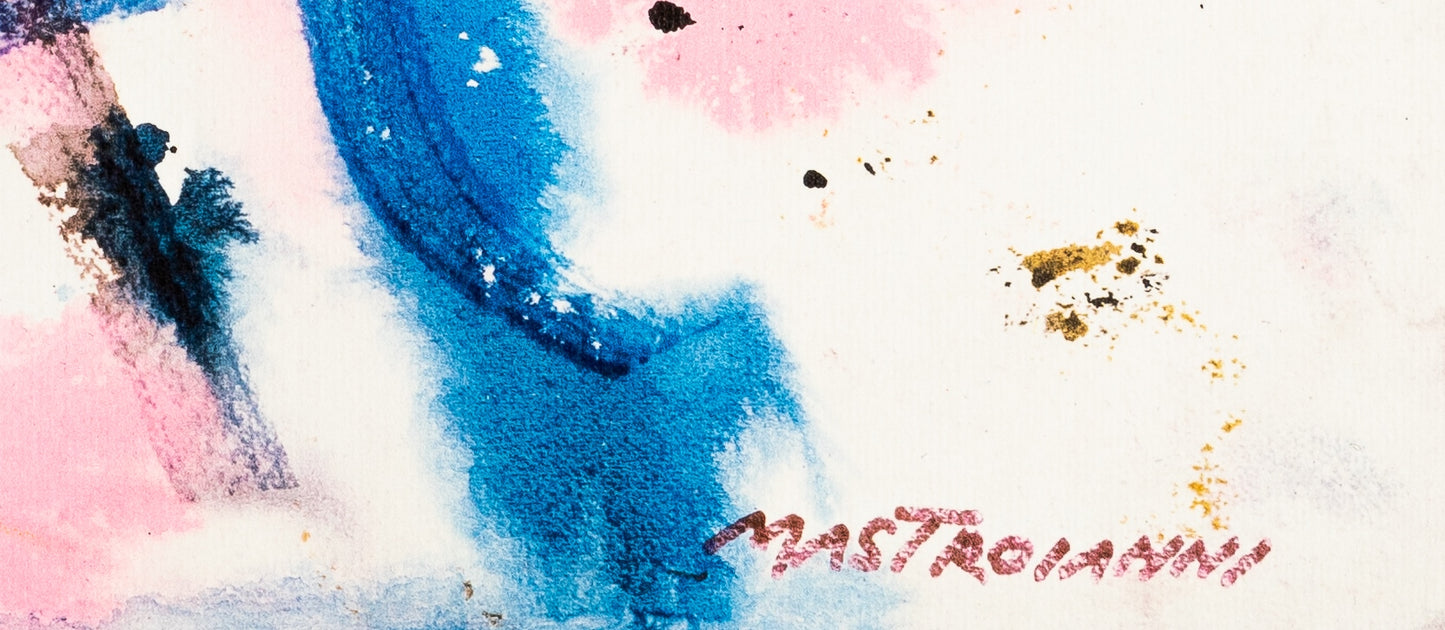 Umberto MASTROIANNI : La prophétie de Cassandra - Lithographie signée