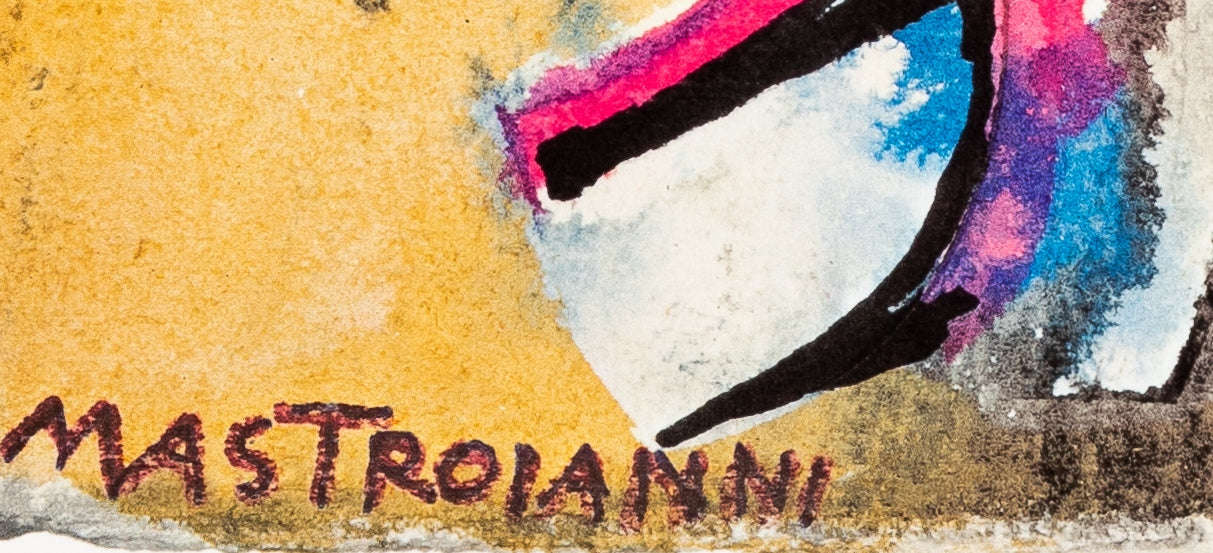 Umberto MASTROIANNI : Hommage à Thomas d'Aquin - Lithographie signée