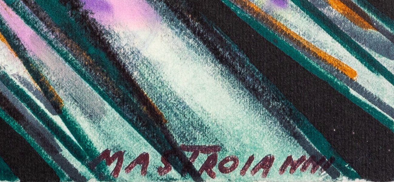 Umberto MASTROIANNI : Kafka à Prague - Lithographie signée