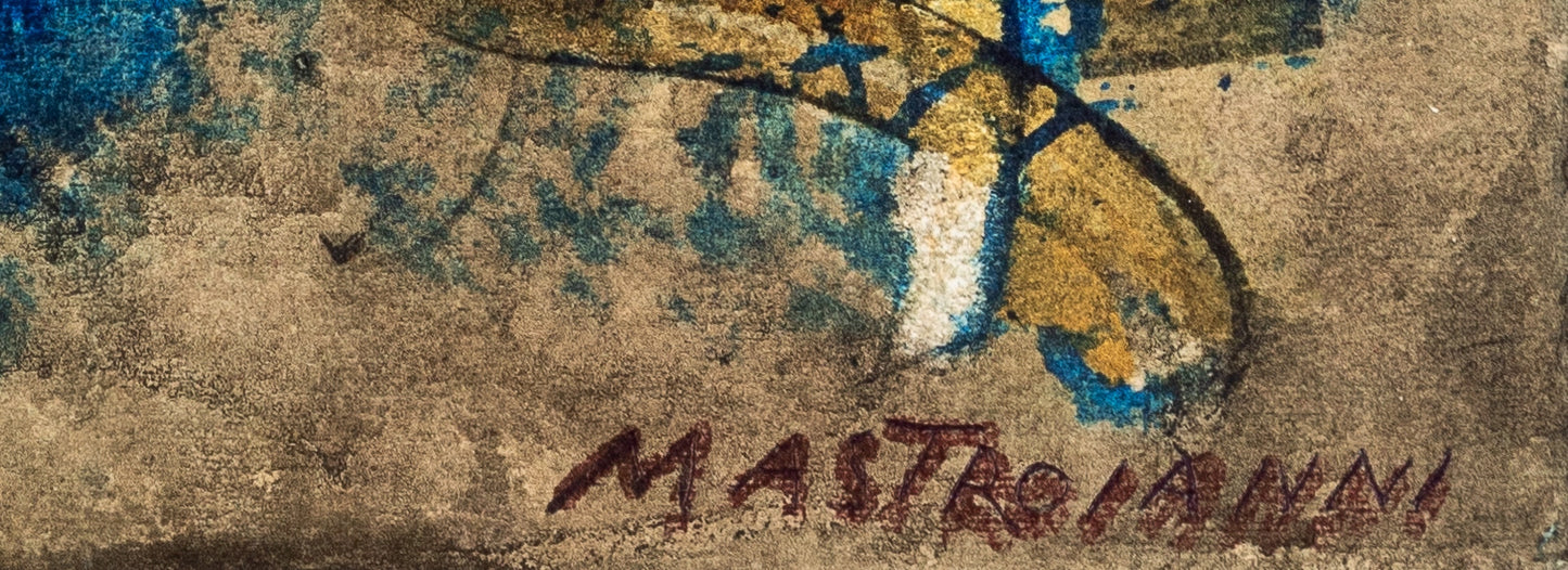 Umberto MASTROIANNI : Les blessures de Luther - Lithographie signée