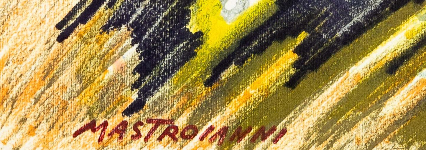 Umberto MASTROIANNI : Le requiem de W. A. Mozart - Lithographie signée