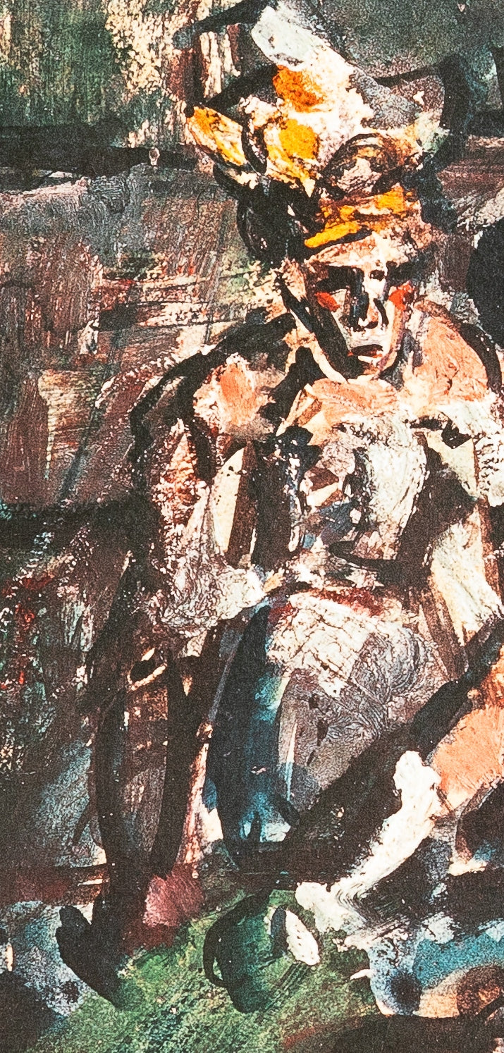 Georges ROUAULT : Les ouvreuses du cirque forain - Lithographie