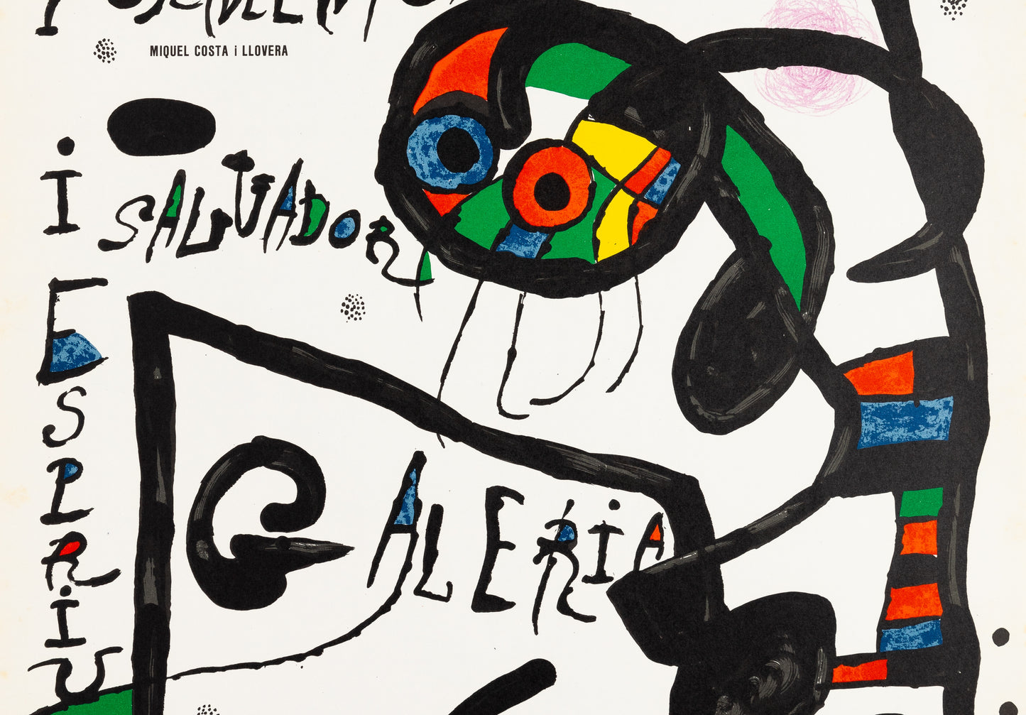 Joan MIRO : L'envol de la danseuse - Lithographie originale signée