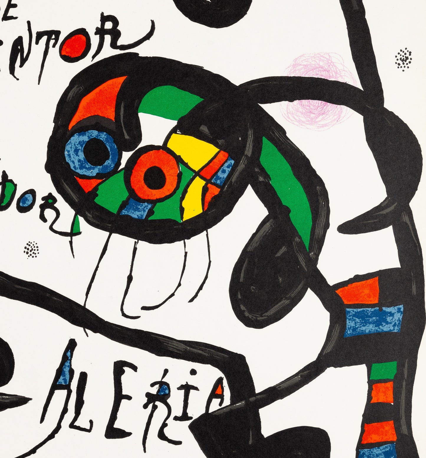 Joan MIRO : L'envol de la danseuse - Lithographie originale signée