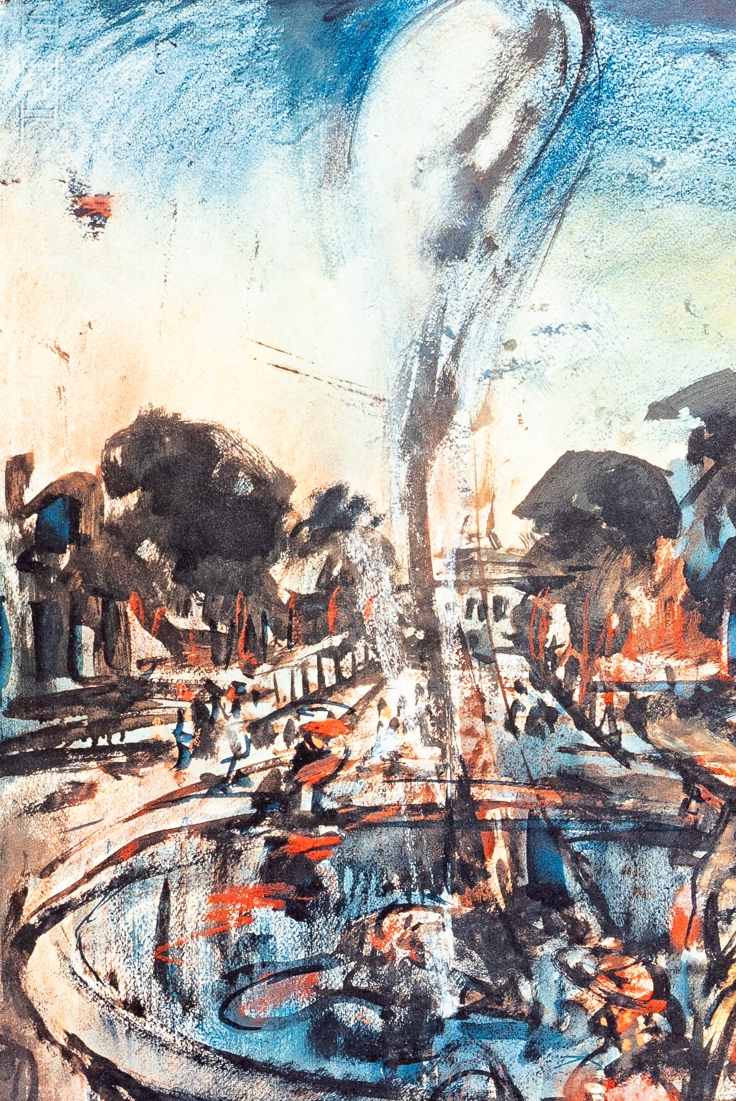 Georges ROUAULT: Versalles - Litografía firmada
