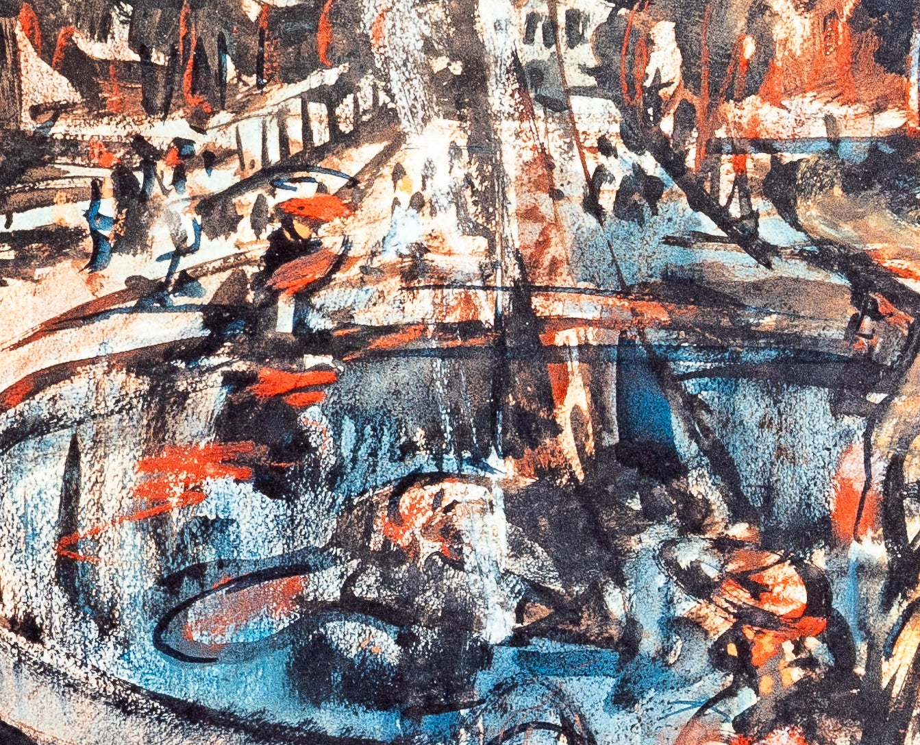 Georges ROUAULT: Versalles - Litografía firmada