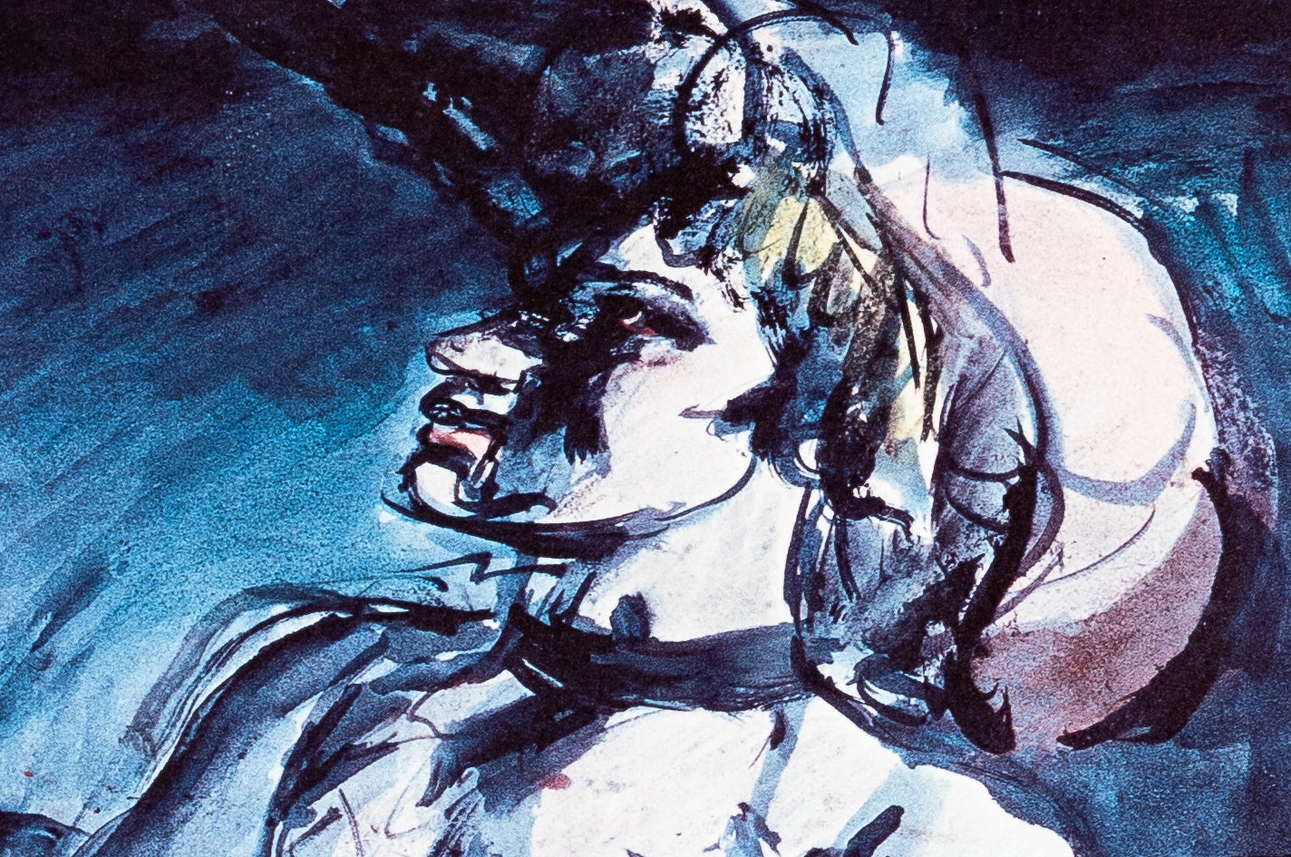 Georges ROUAULT : La Danseuse de cabaret - Lithographie signée