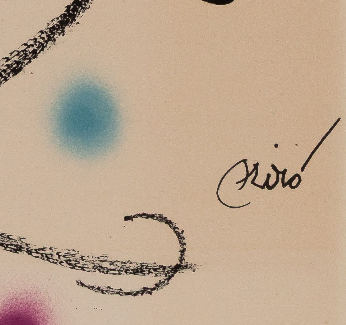 Joan MIRO : Maravillas con variaciones acrosticas 8 - Lithographie originale signée