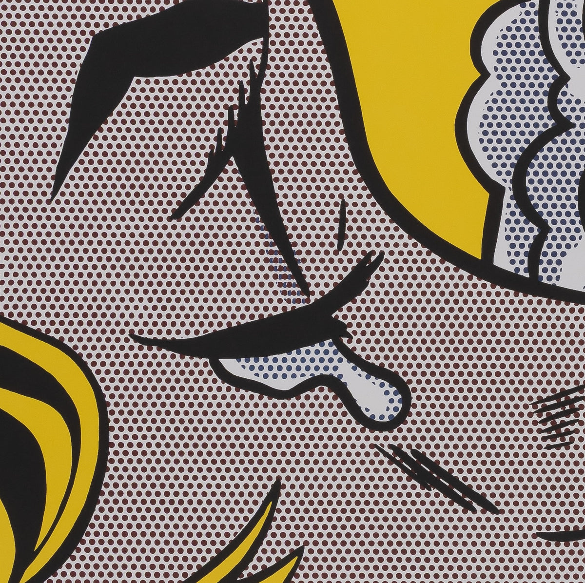 Roy LICHTENSTEIN : Thinking of him - Lithographie