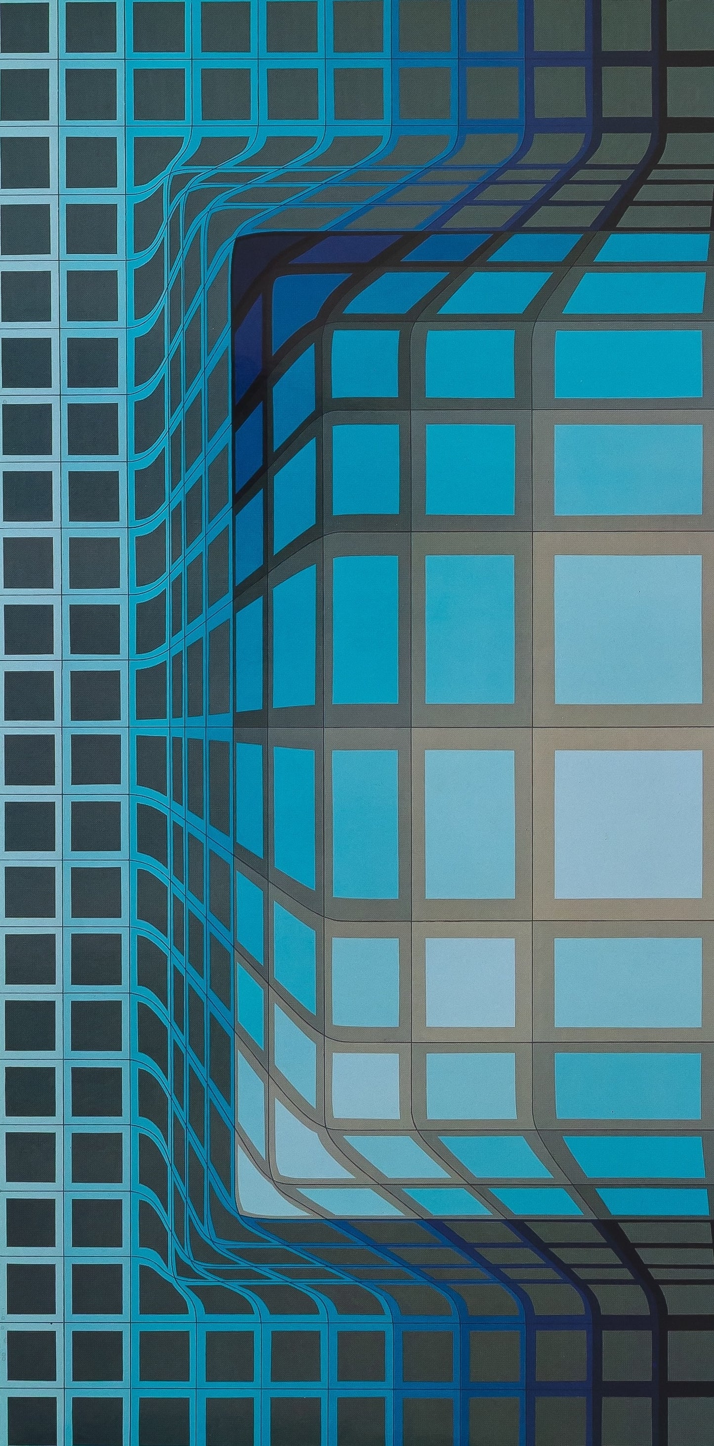 Victor VASARELY : KOSKA REV - Héliogravure