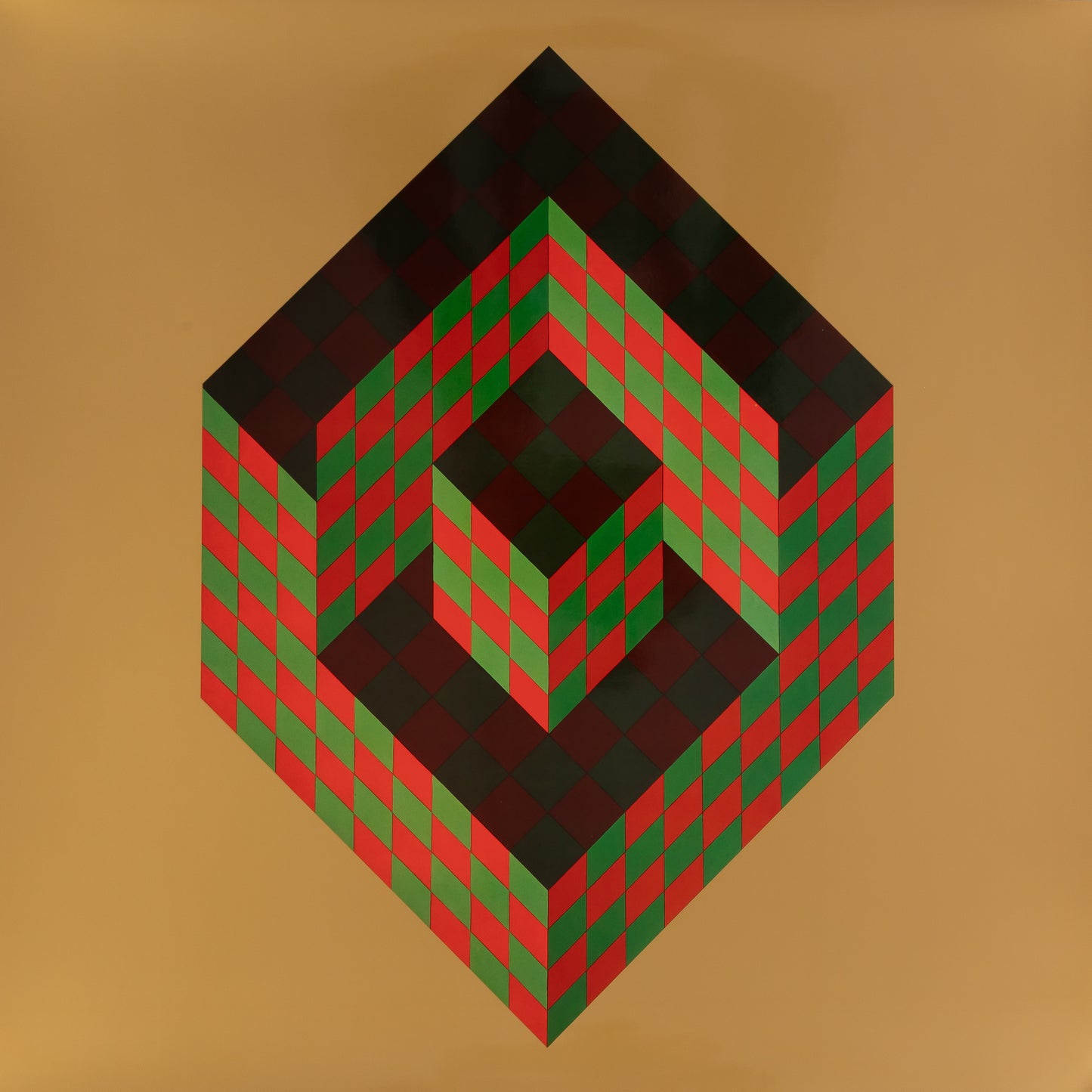 Victor VASARELY : BIDIM - Héliogravure