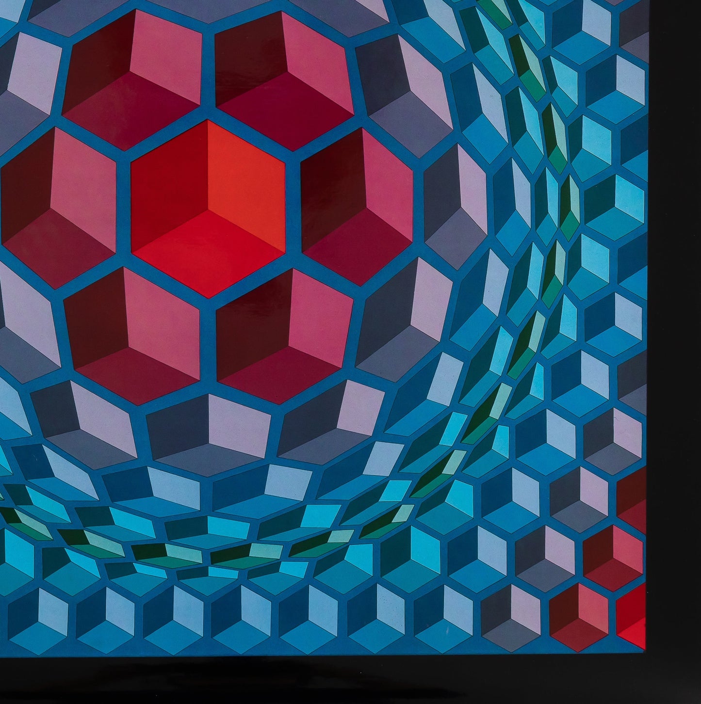 Victor VASARELY : CHEYT MC 4 - Héliogravure