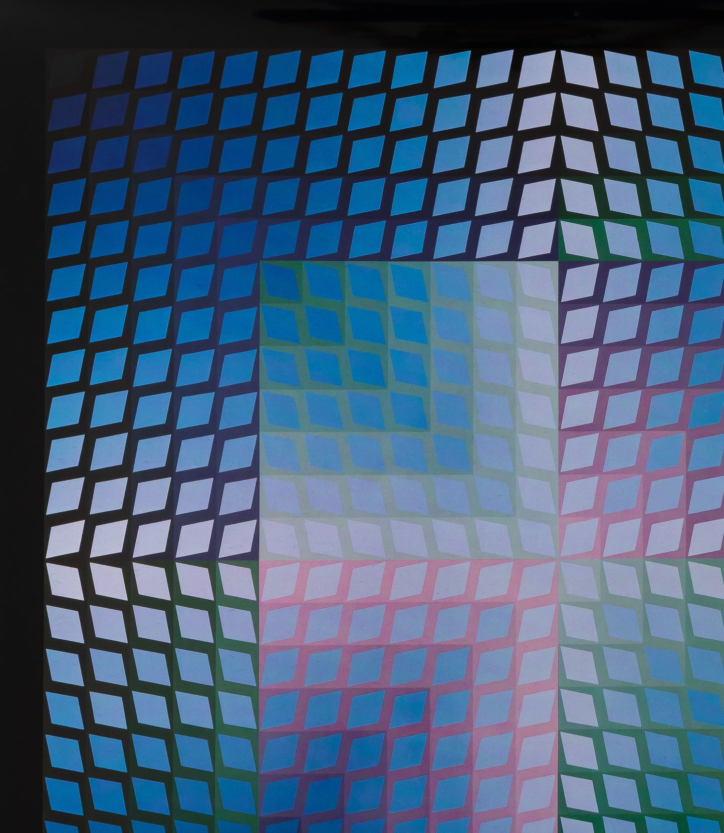 Victor VASARELY : QUASAR PAAL 2 - Héliogravure