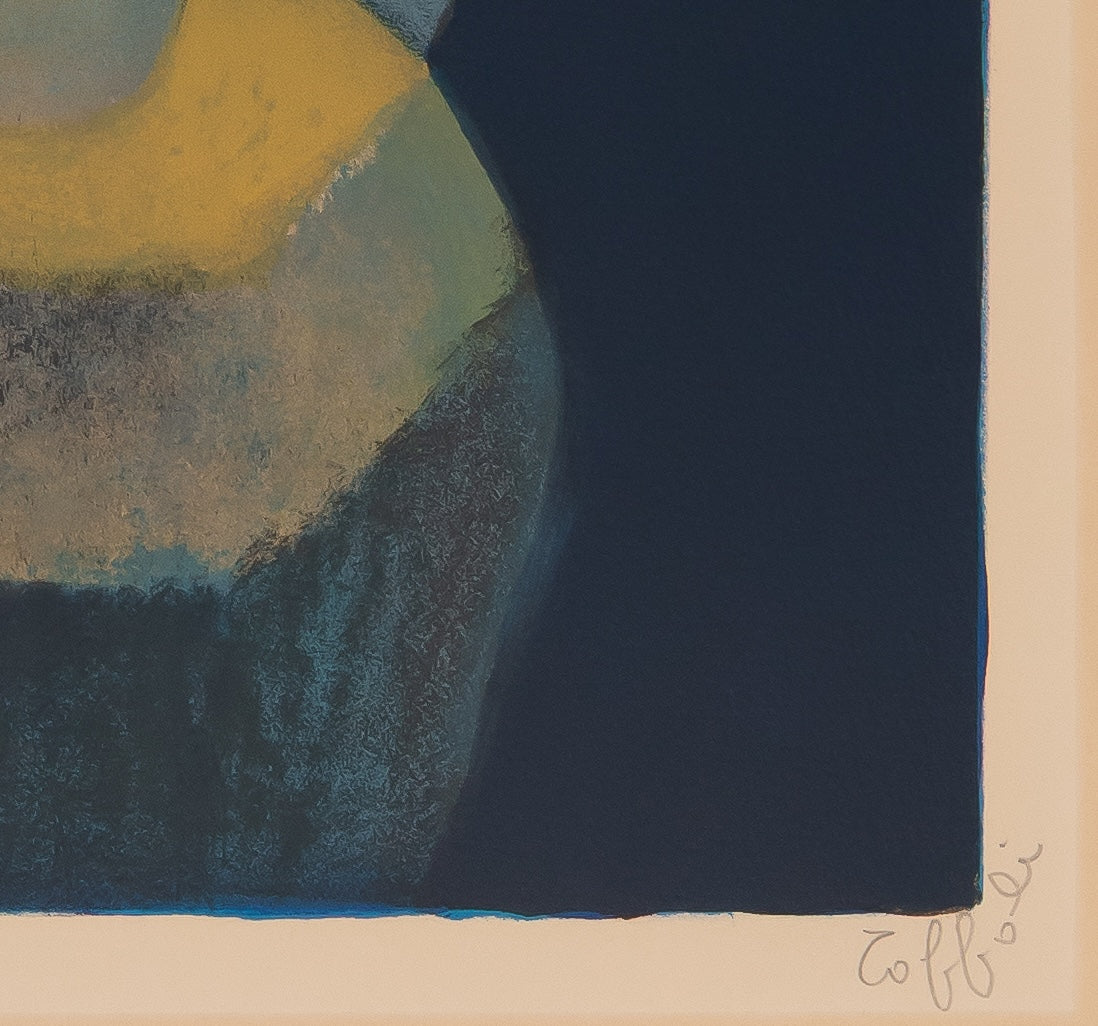 Louis TOFFOLI : Péruvienne à la potiche - Lithographie originale signée