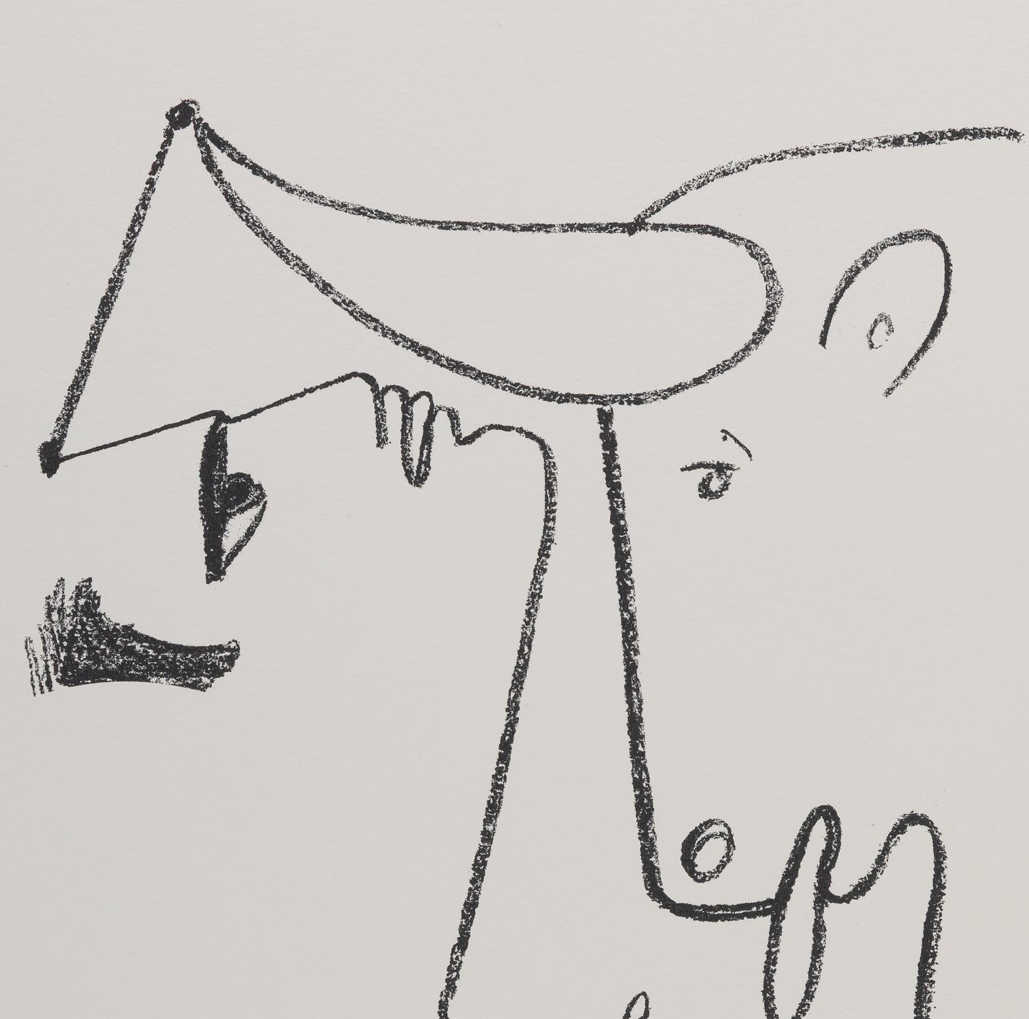 Jean COCTEAU : Le combat - Lithographie signée