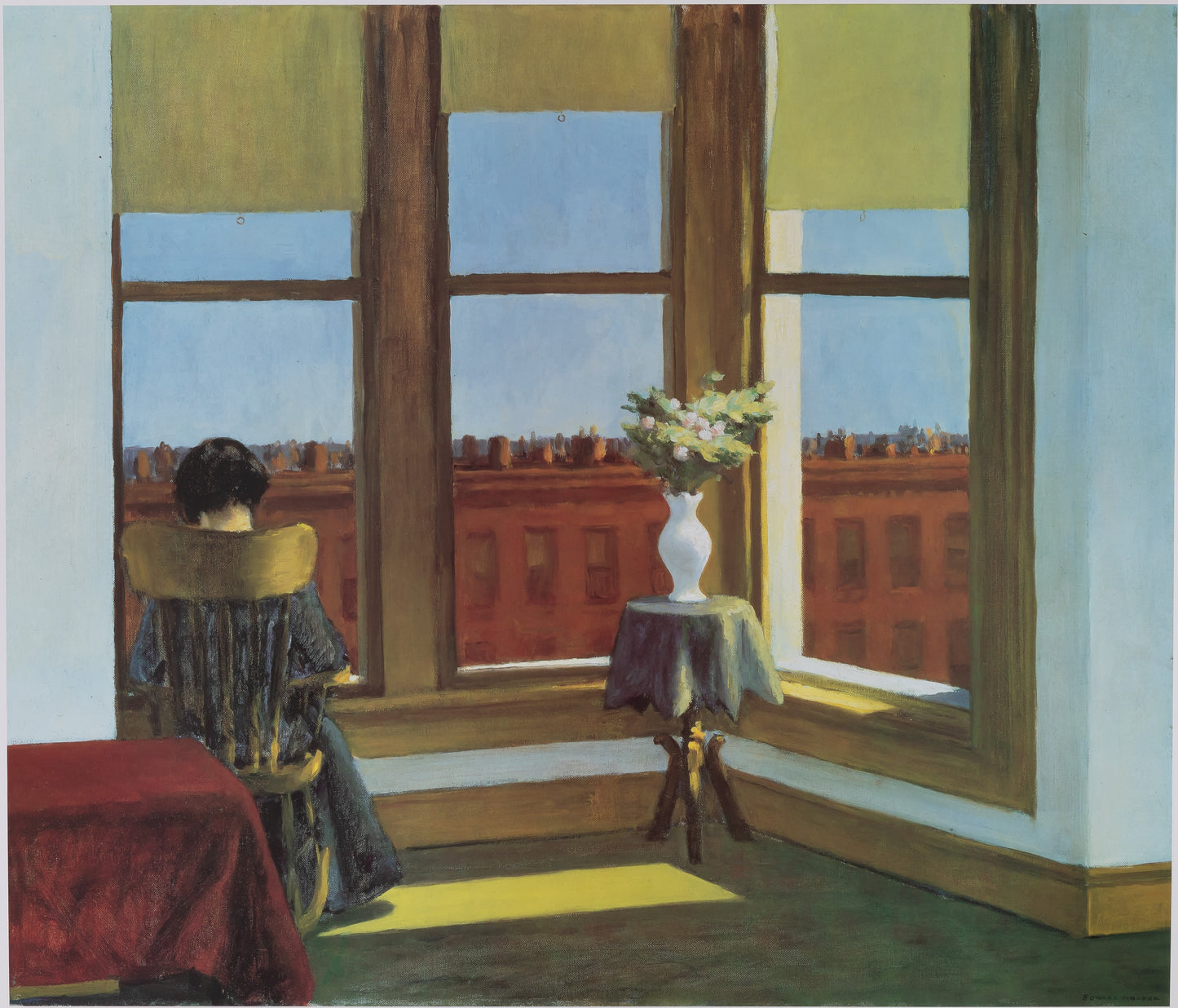 Edward HOPPER : Room in Brooklyn - Affiche originale