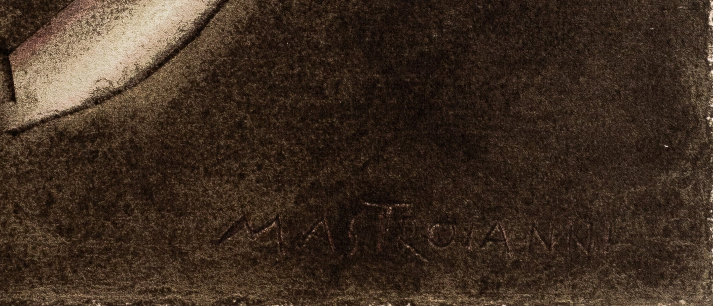 Umberto MASTROIANNI : Tirésias - Lithographie signée