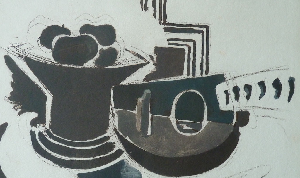 Georges BRAQUE : La mandoline - Lithographie originale signée