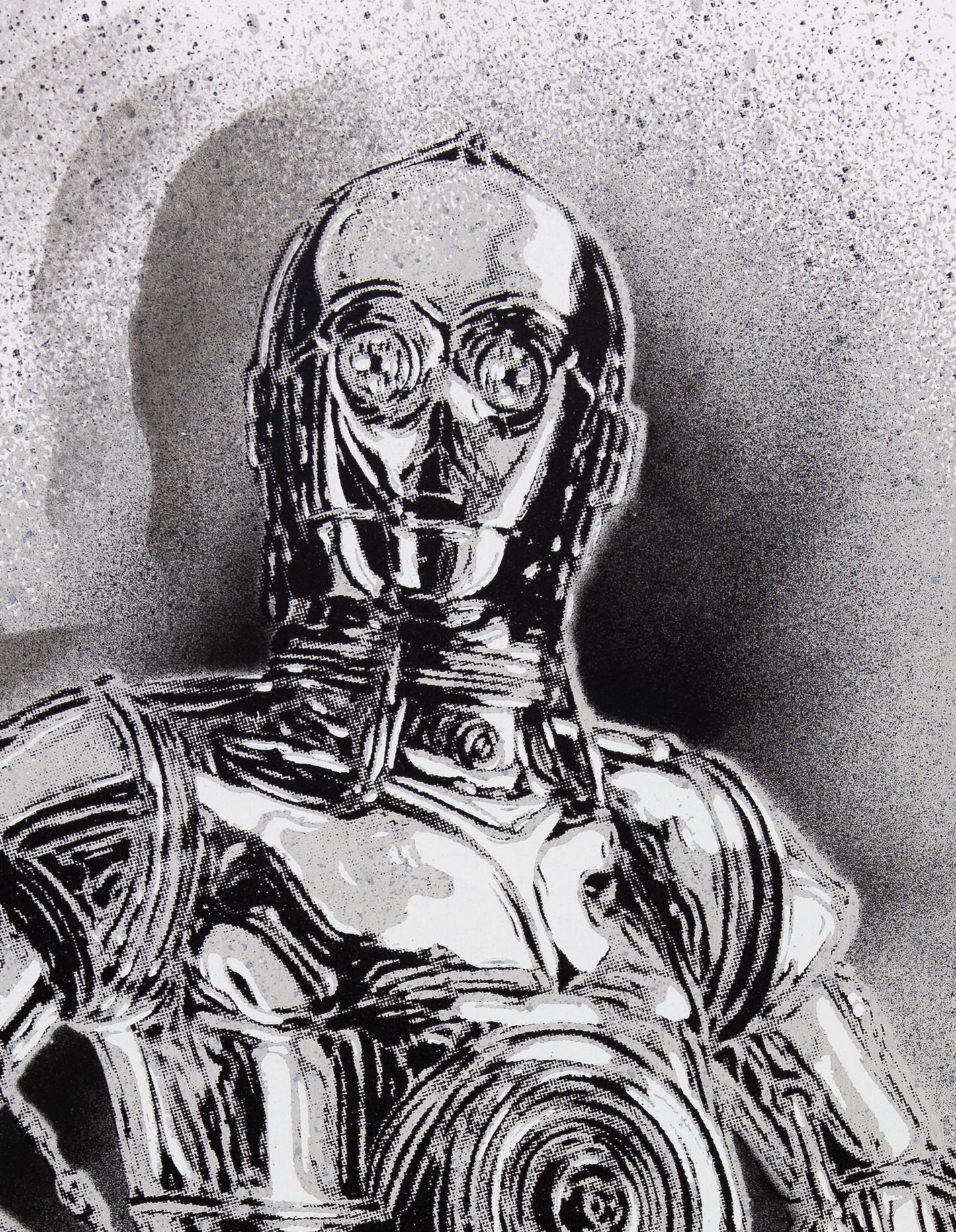 C215 : C3PO - Sérigraphie originale signée