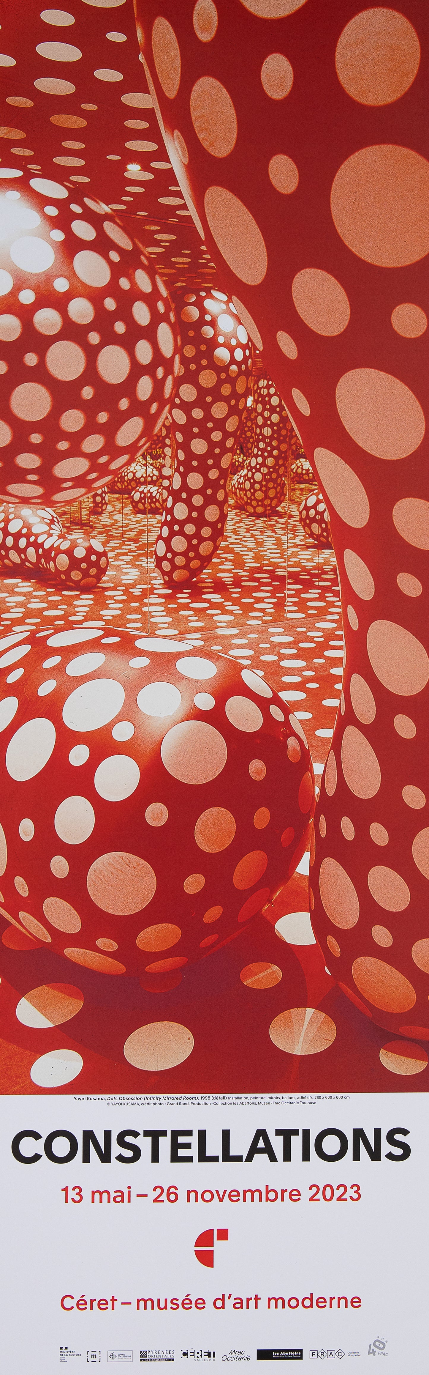 Yayoi KUSAMA : Dots Obsession - Affiche originale en couleurs