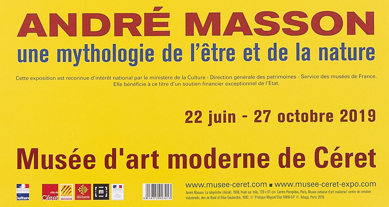 André MASSON : Rue de Céret - 2 Affiches originales en couleurs