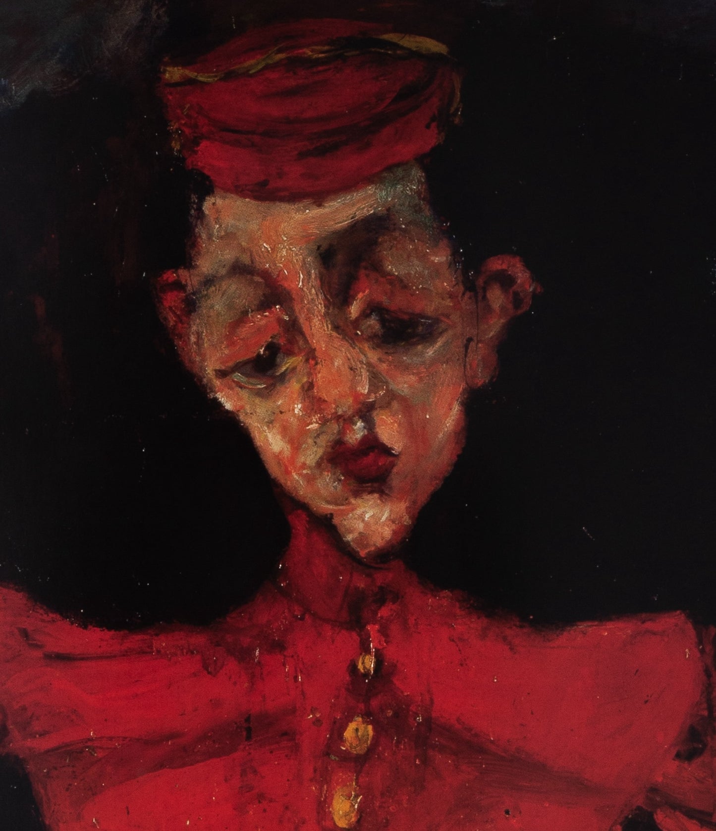 Chaïm SOUTINE : Exposition Musée Céret - Affiche originale signée