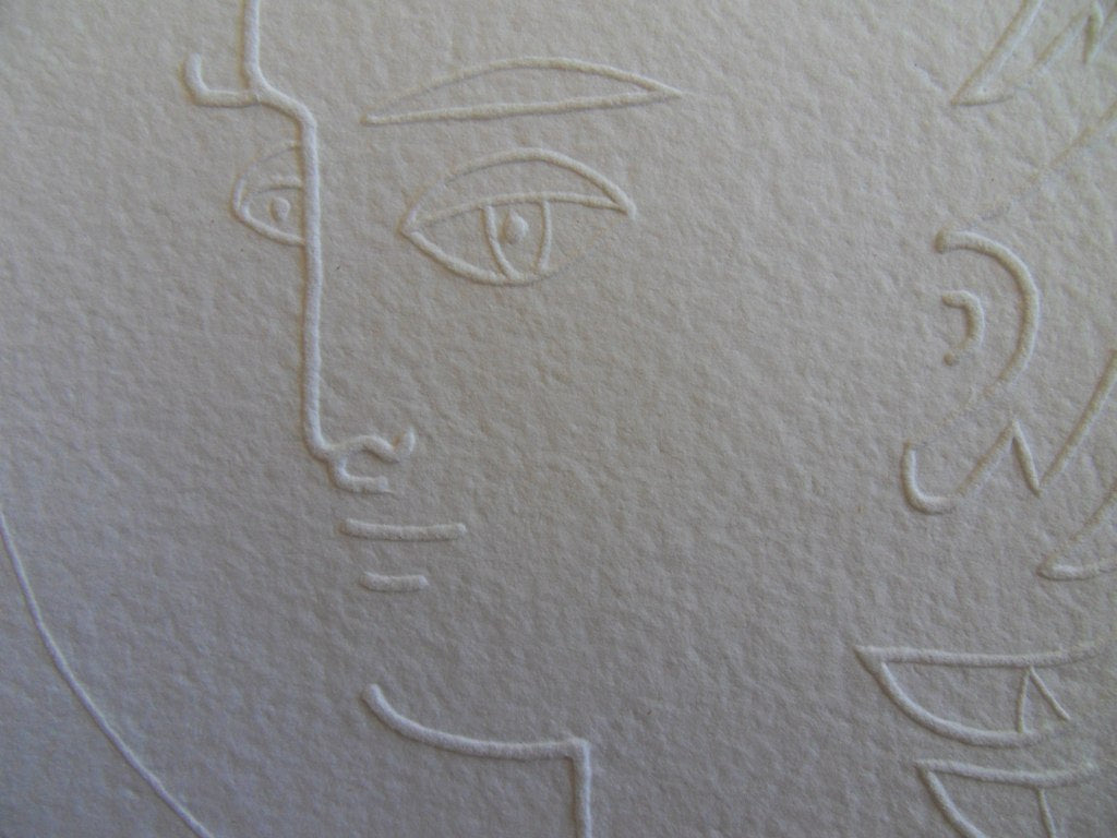 Jean COCTEAU : Le diable - Gravure
