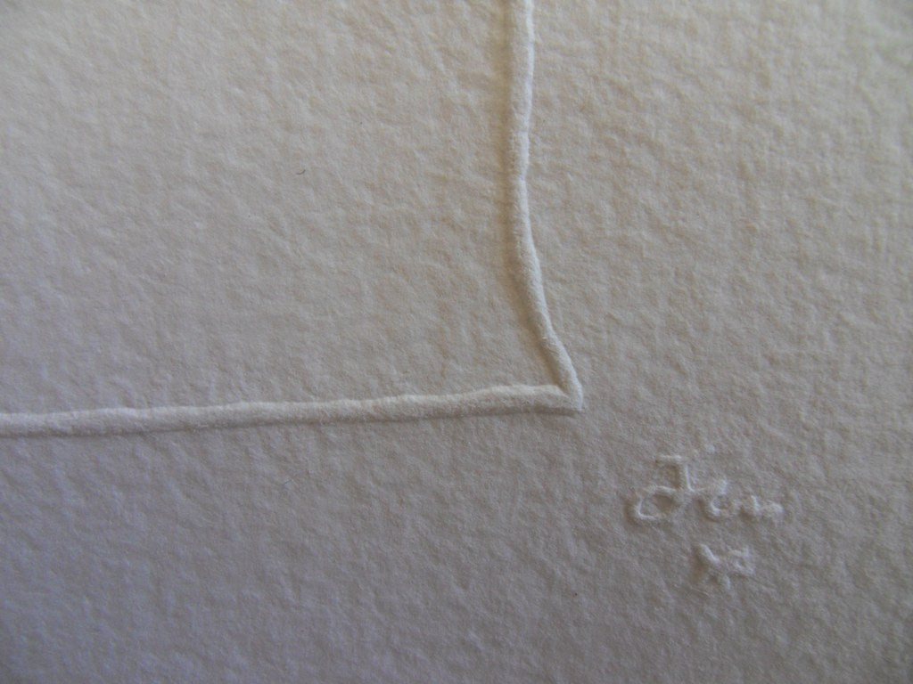 Jean COCTEAU : Face à face - Gravure signée