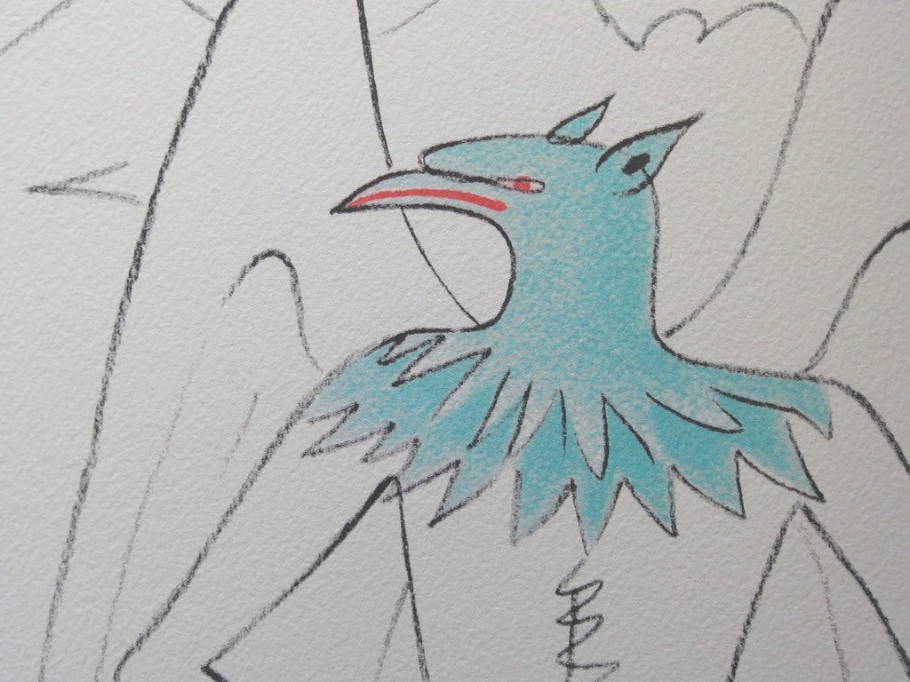 Jean COCTEAU : Le Griffon - Lithographie signée
