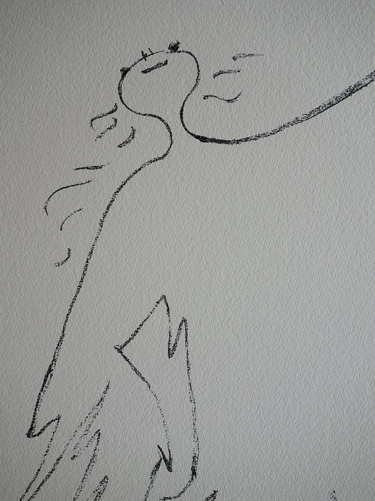Jean COCTEAU : Danse, la ballerine - Lithographie signée