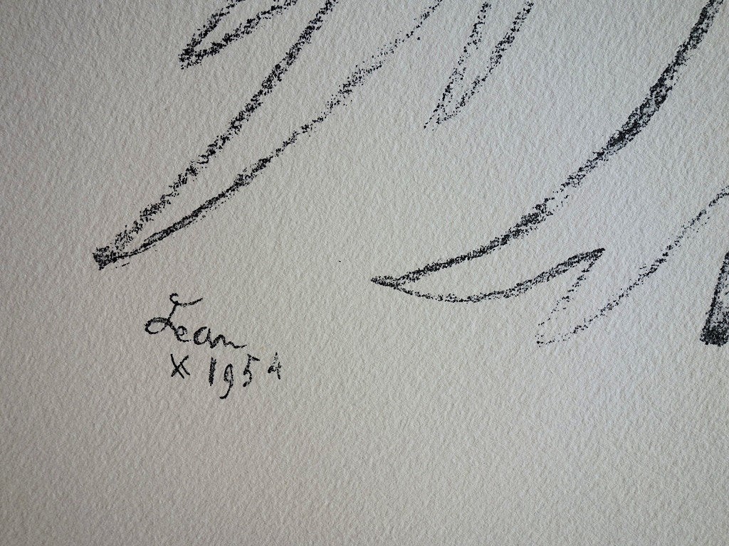 Jean COCTEAU : Danse, la ballerine - Lithographie signée