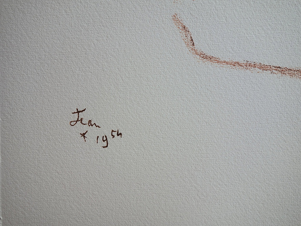 Jean COCTEAU : César, la couronne de lauriers - Lithographie signée