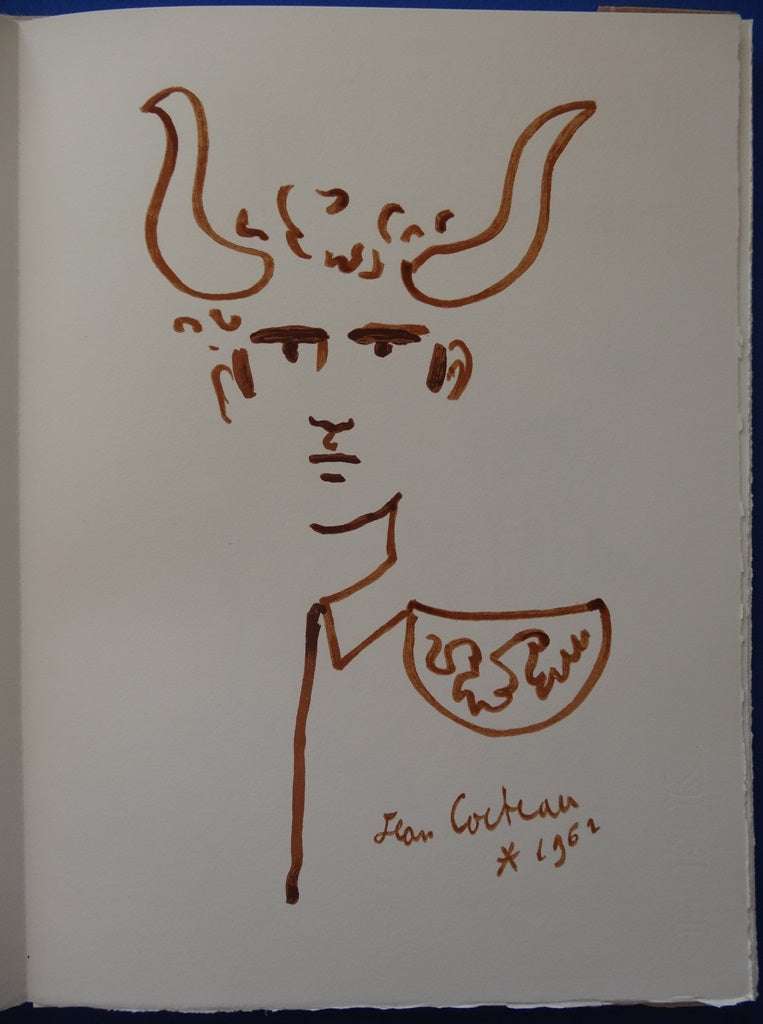 Jean COCTEAU : Toréador enragé - Lithographie signée