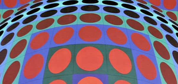 Victor VASARELY : BI KA - Affiche originale